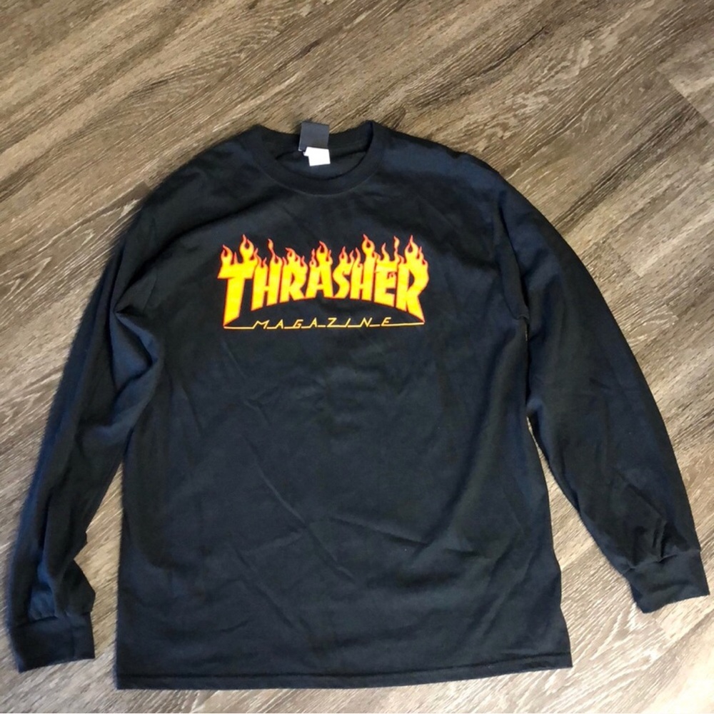 Thrasher long sleeve tee
